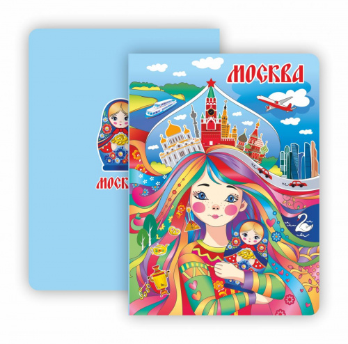 Обложка для паспорта "Красавица - Москва"